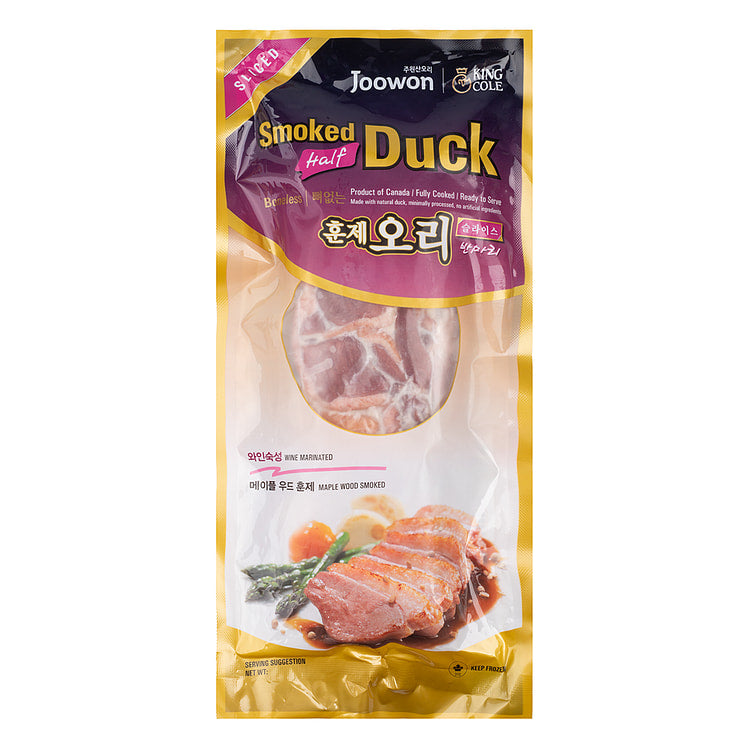 [Juwoon] Smoked Half Duck / 훈제 오리 슬라이스 반마리 (1.25-1.35 lb)