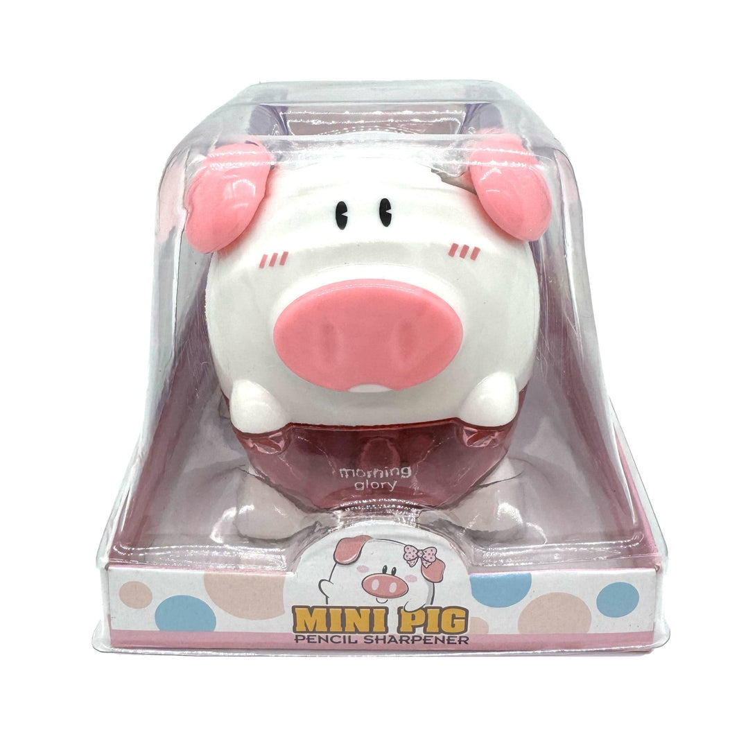 [MorningGlory] Mini Pig Pencil Sharpener / 모닝글로리 미니 돼지 연필깎이 핑크